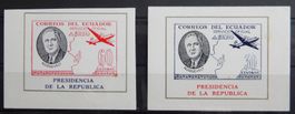 Equador Ecuador Flugmarken von 1945 **/*