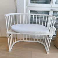 Babybay - Beistellbett weiss inkl. Matratze 