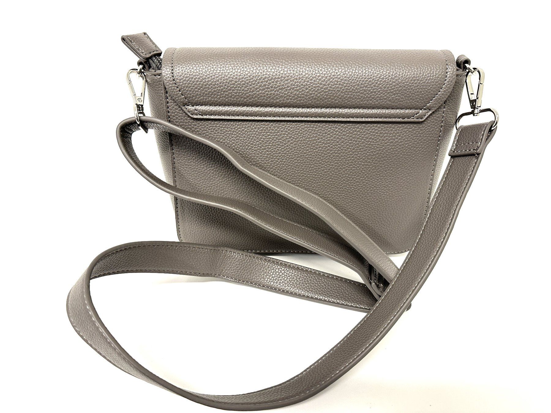 Taschen für Damen: Umhängetasche / Schultertasche Lederoptik grau – Neu (gemäss Beschreibung) aus Oensingen von Mavo4711 4