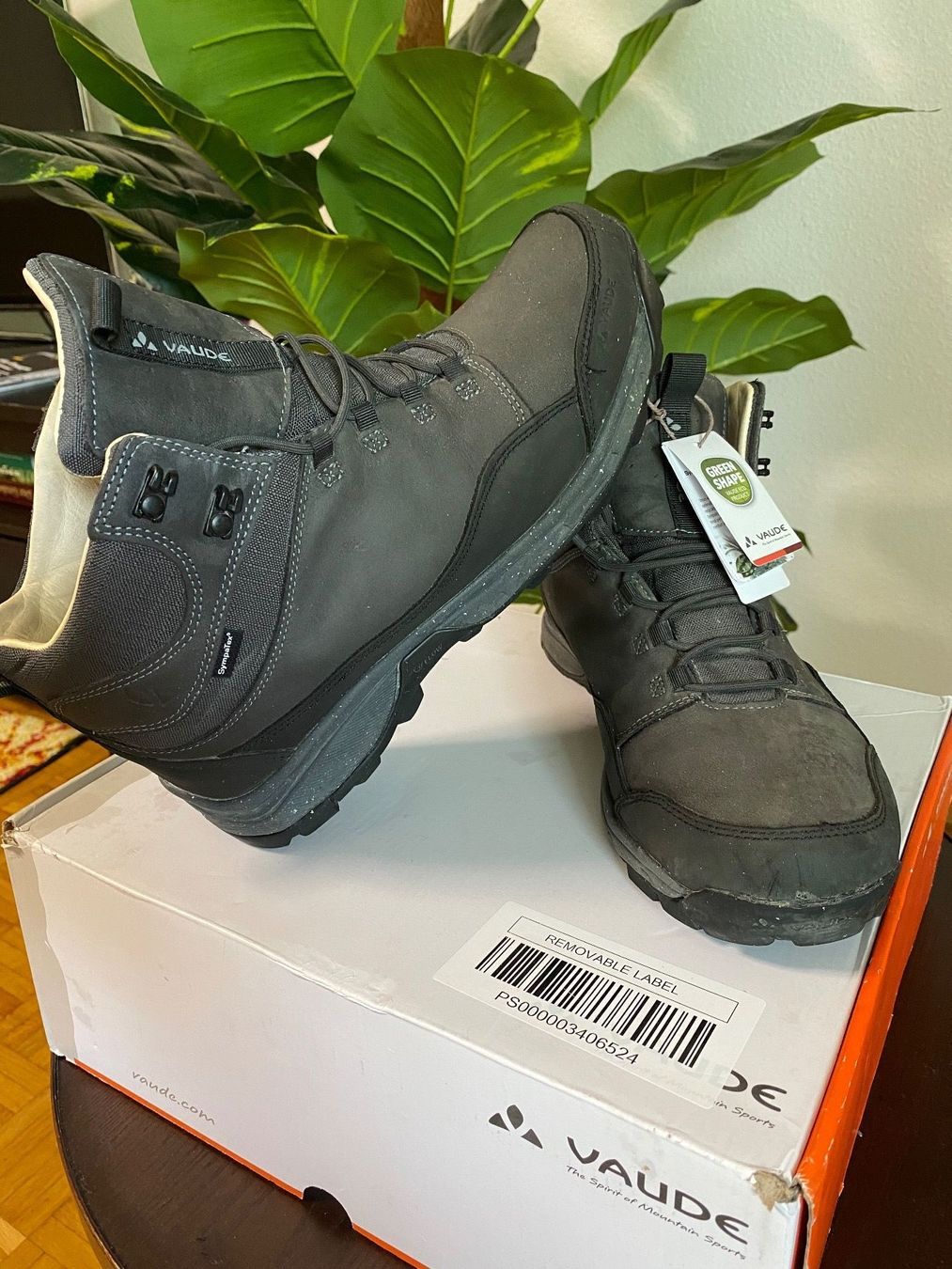 VAUDE Core Mid STX Wanderschuhe Herren grau (iron (Gebraucht) in