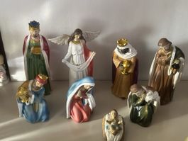 Weihnachtskrippe Figuren Set