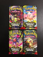 Perfect Order - 4x Booster Pack (All Artworks) SEALED Ab 1