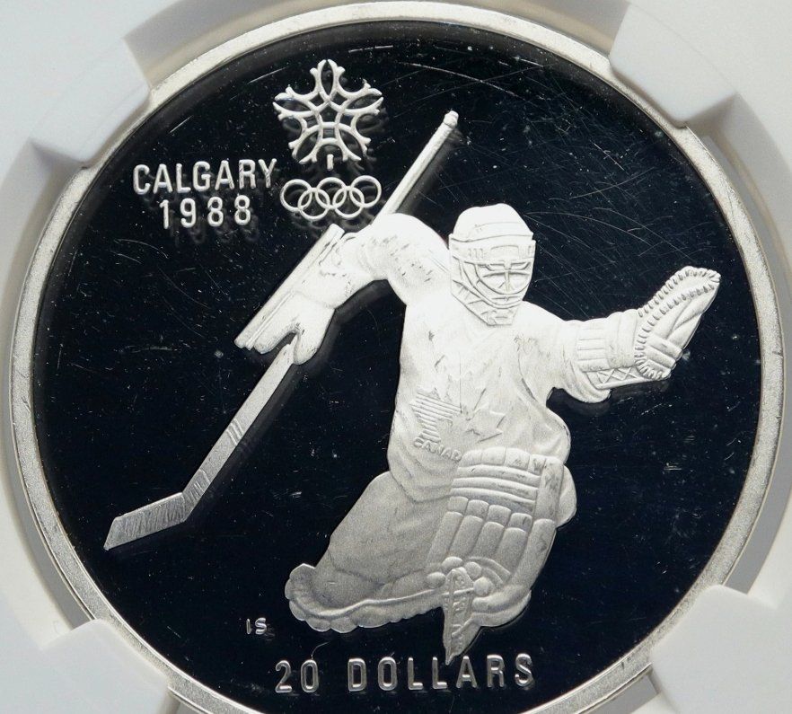 Tutti le monete: Moneta 20 Dollars Canada calgary 1988 – Usato da Banco venduto da lorenzetti