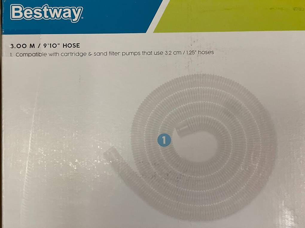 Bestway Piscine: Poolschlauch Bestway 3m transparent – Nuovo e nell'imballaggio originale da Entlebuch venduto da Stif_x 1