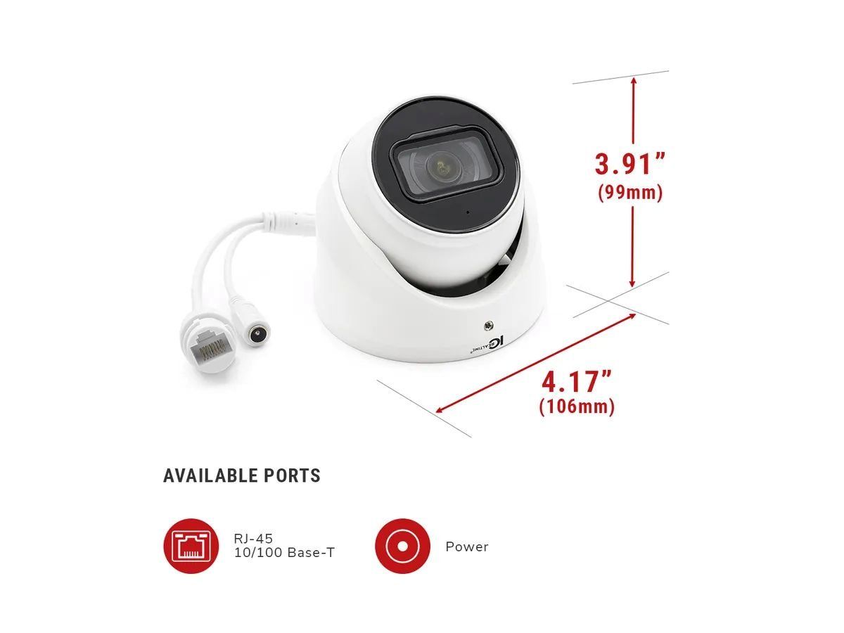 Webcam: IC Realtime IPEG-E40F-IRW1 - IP Edge Line – Nuovo e nell'imballaggio originale da Uster venduto da lookandlisten 2