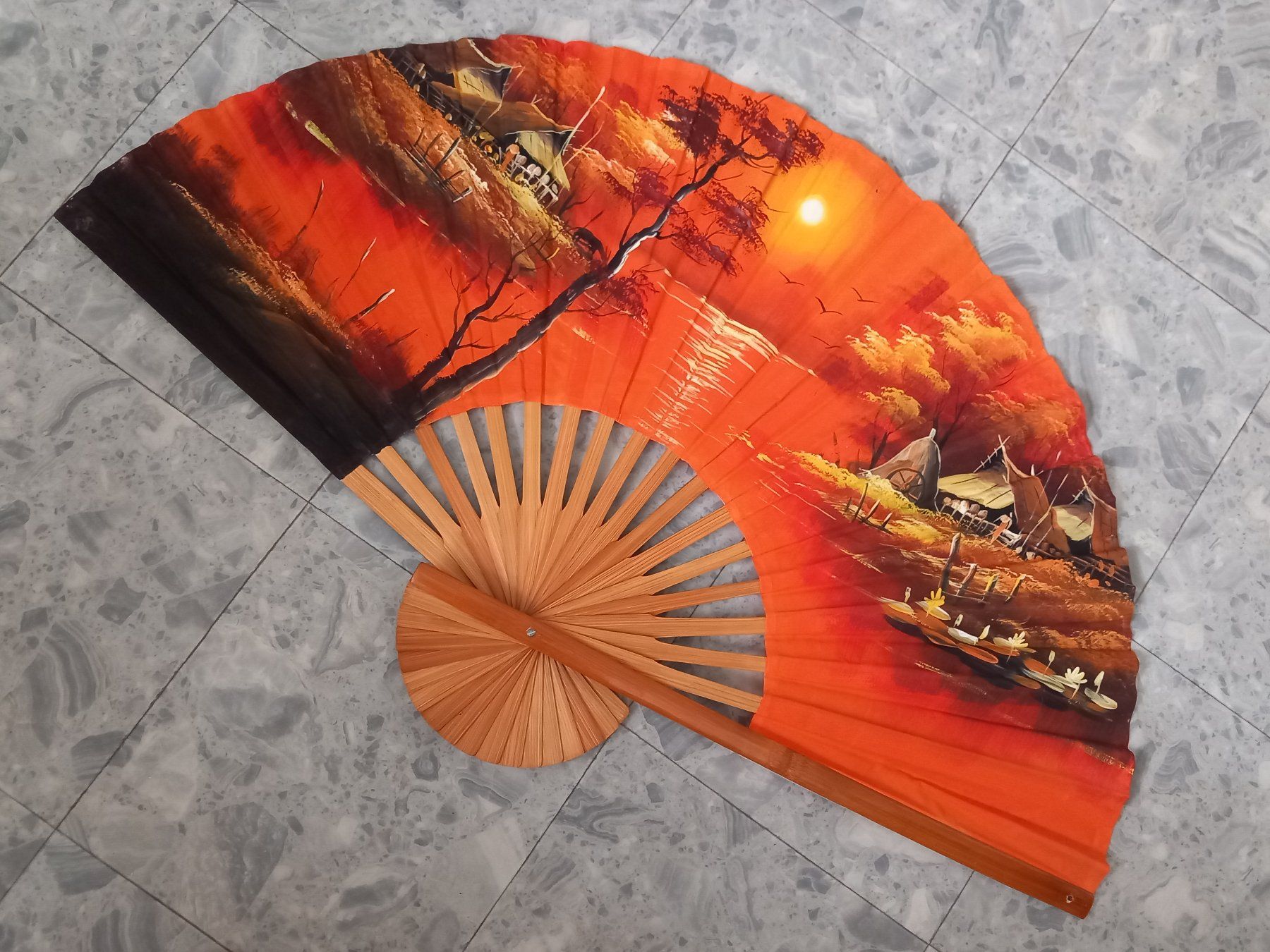 Tutte le decorazioni: Wandfächer aus Thailand – Usato da Lindau venduto da san_kg2j