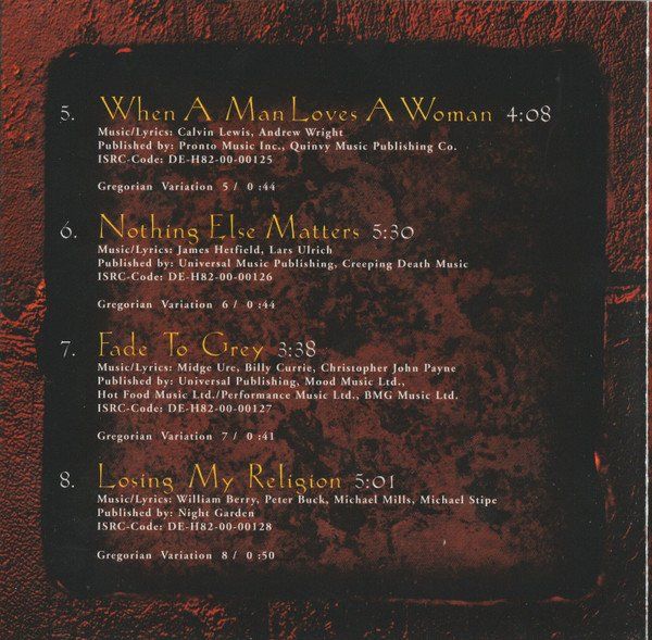 CDs: Gregorian - Masters of Chant (CD) - 2000 – Gebraucht aus Zürich von Aspri 6
