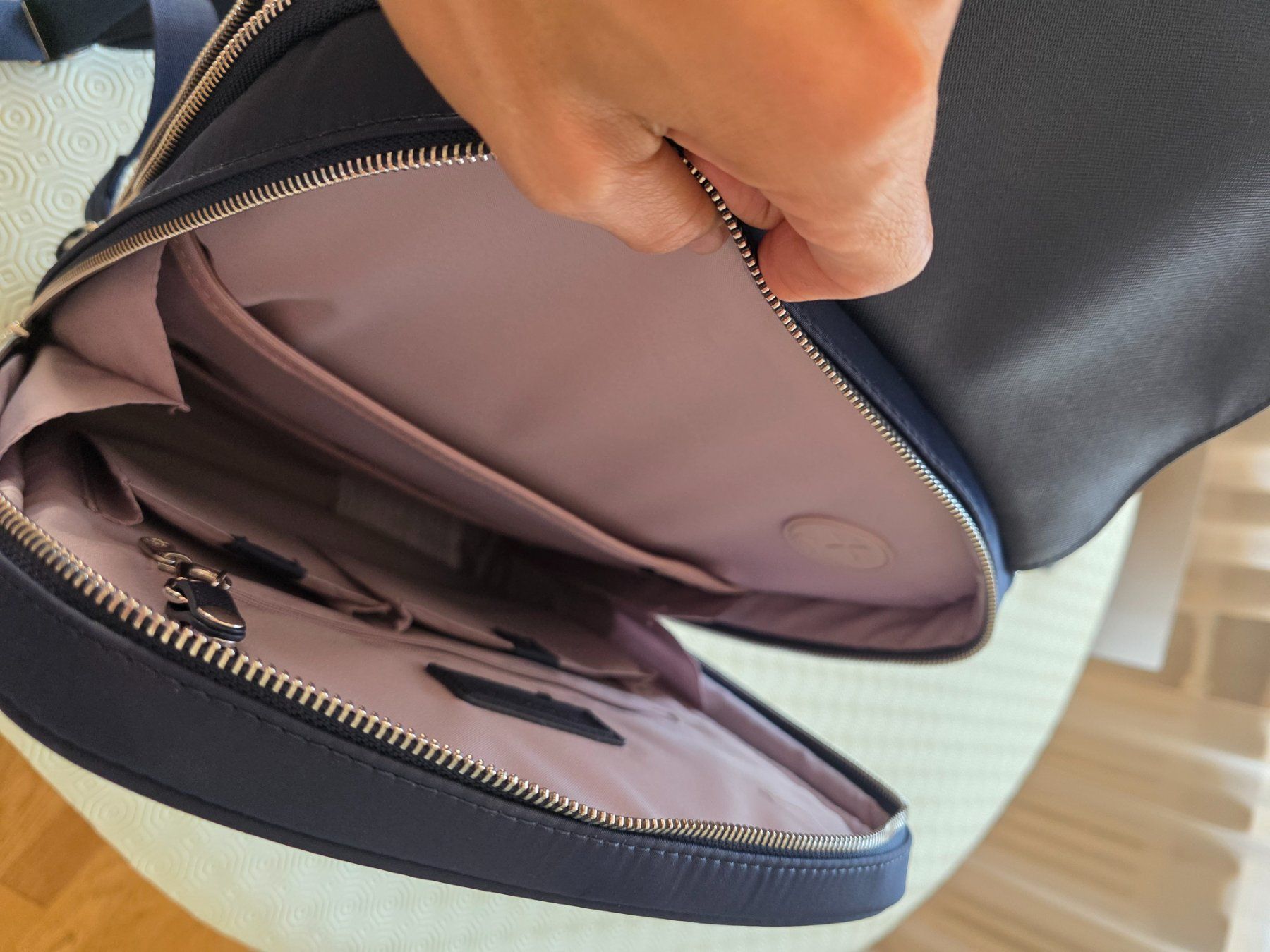 Samsonite Rucksäcke: Borsa Samsonite blu scuro ottimo stato – Gebraucht aus Cimo von ter_lh8b 6