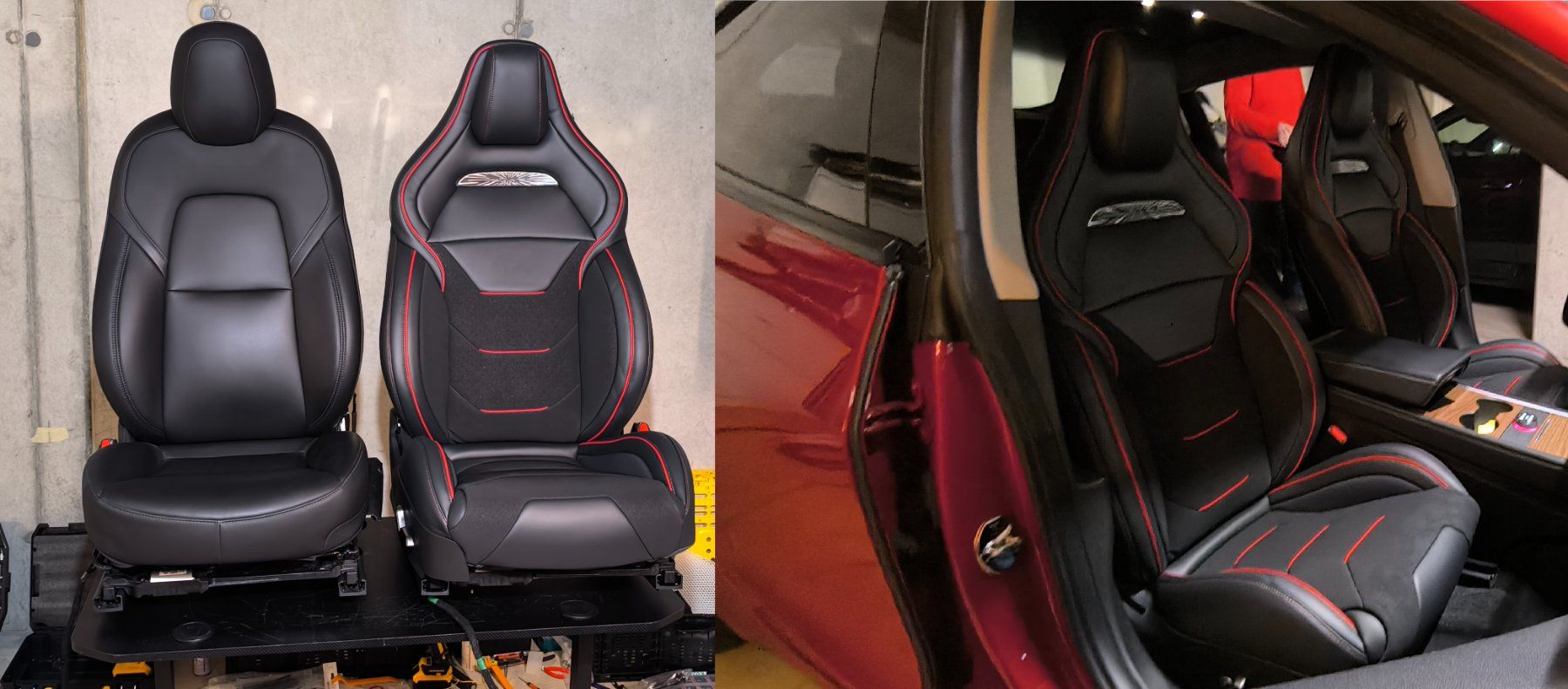 Tesla Tutti pezzi di ricambio auto: Tesla Model 3/Y/ HL "Raptor" Vordersitze mit belüfteter – Nuovo e nell'imballaggio originale da Wichtrach venduto da Avramolon 9