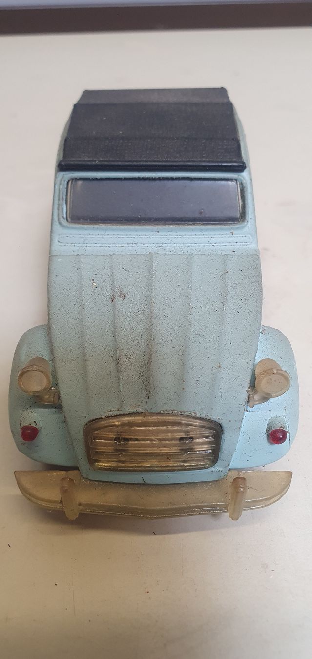 Citroën Modellini d'auto: 2 chevaux Citroën bleue clair...  – Usato da Salavaux venduto da Gabest.25 1