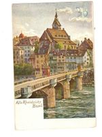 Basel Rhein  Ale Rheinbrücke