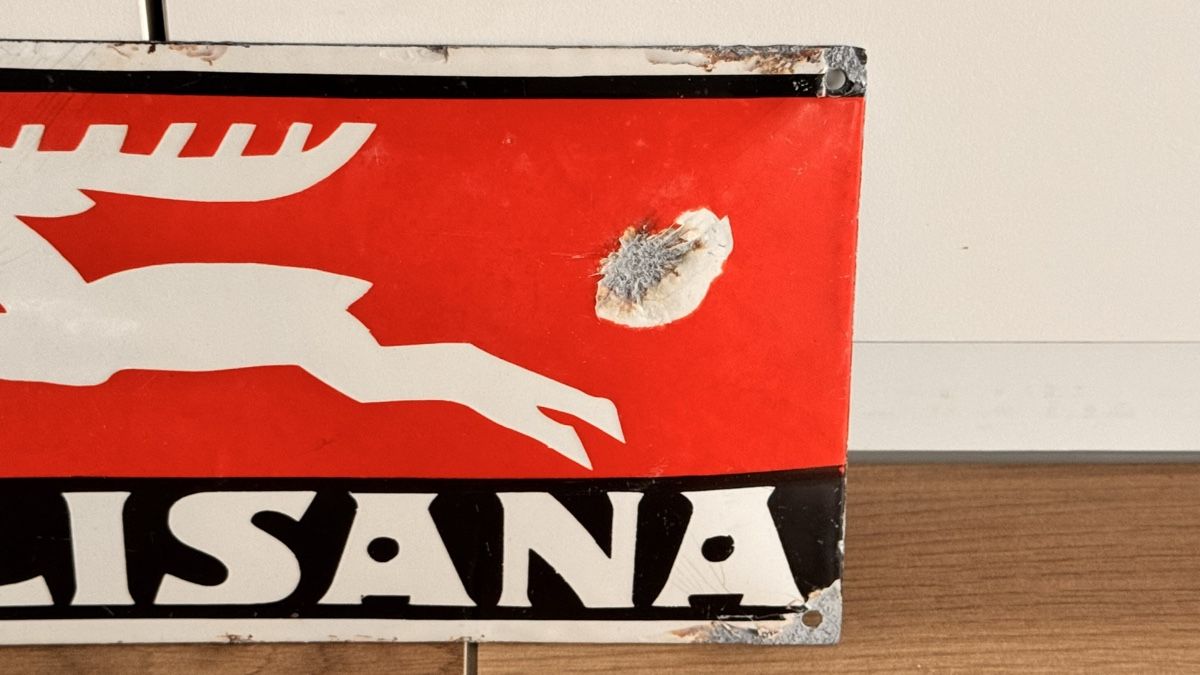 Insegne: Eglisana Emailschild 35cm – Usato da Bubikon venduto da omitha1 2