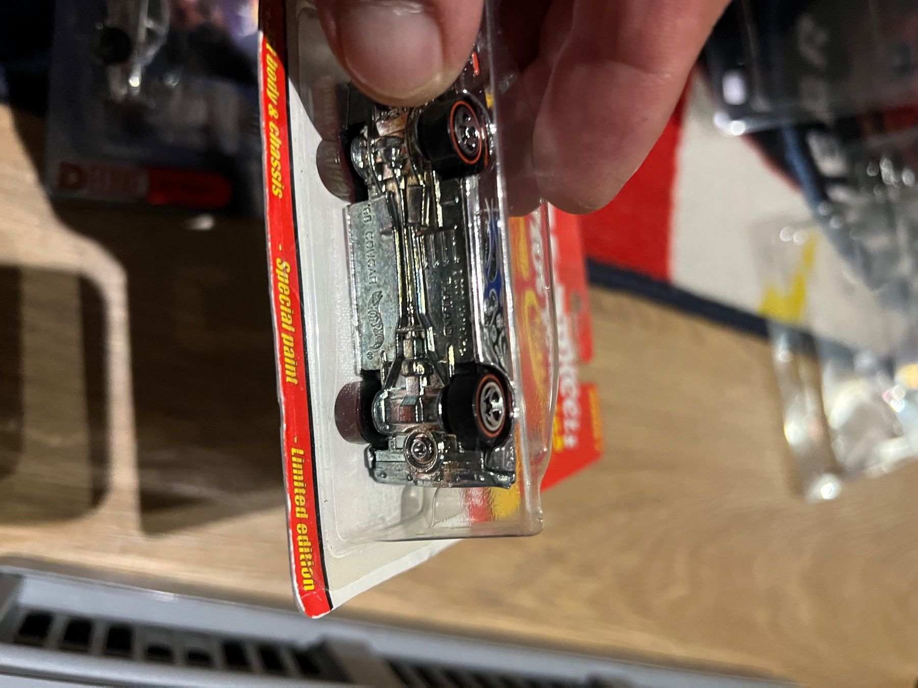 Hot Wheels Modellautos: Hot wheels cougar silver Classic – Gebraucht aus Villars sur glane von  1