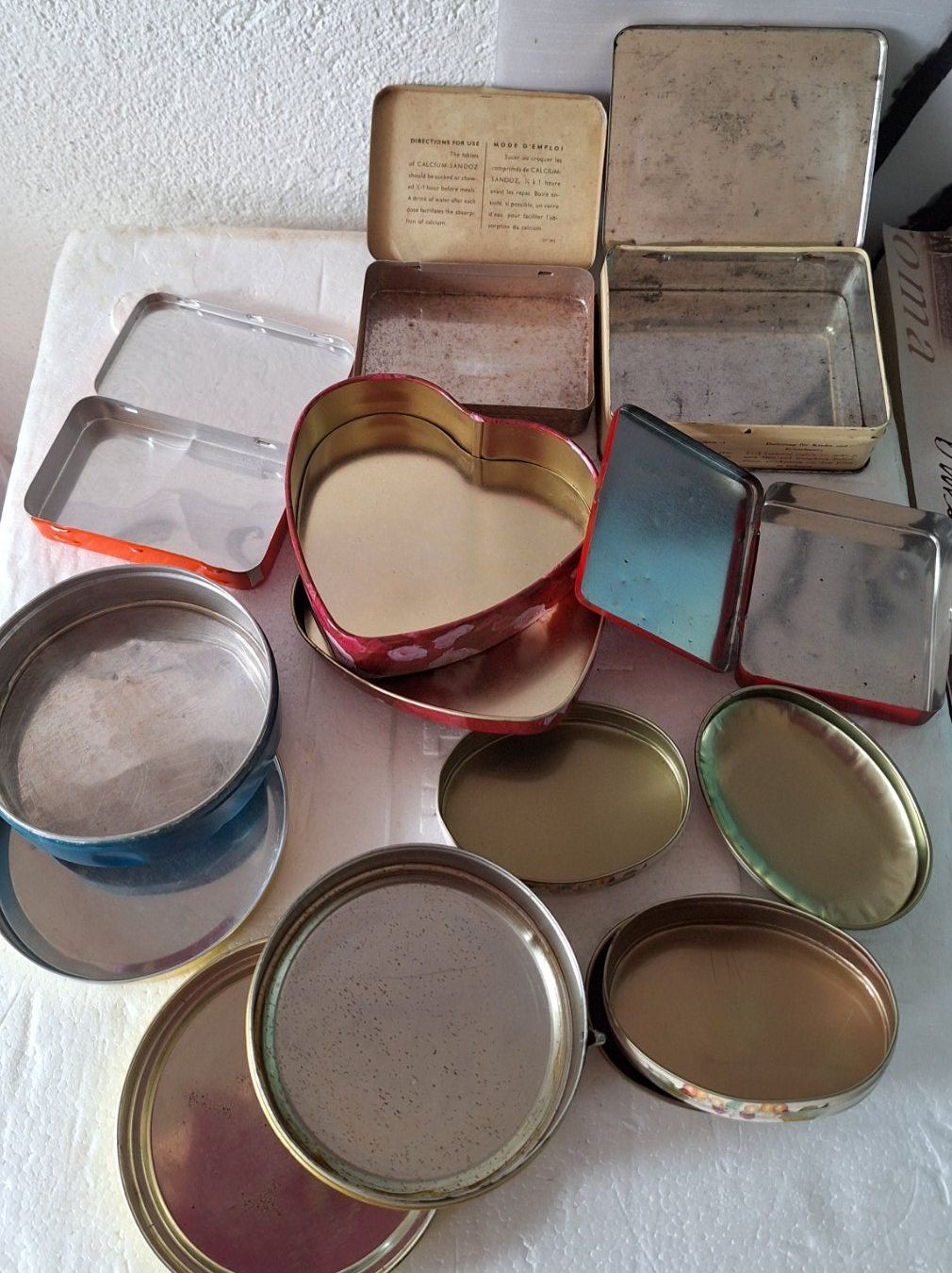 Sonstige Dekorationen & Accessoires: Lot Blechdöschen, 9Stück – Gebraucht aus Dornach von majo8689 9