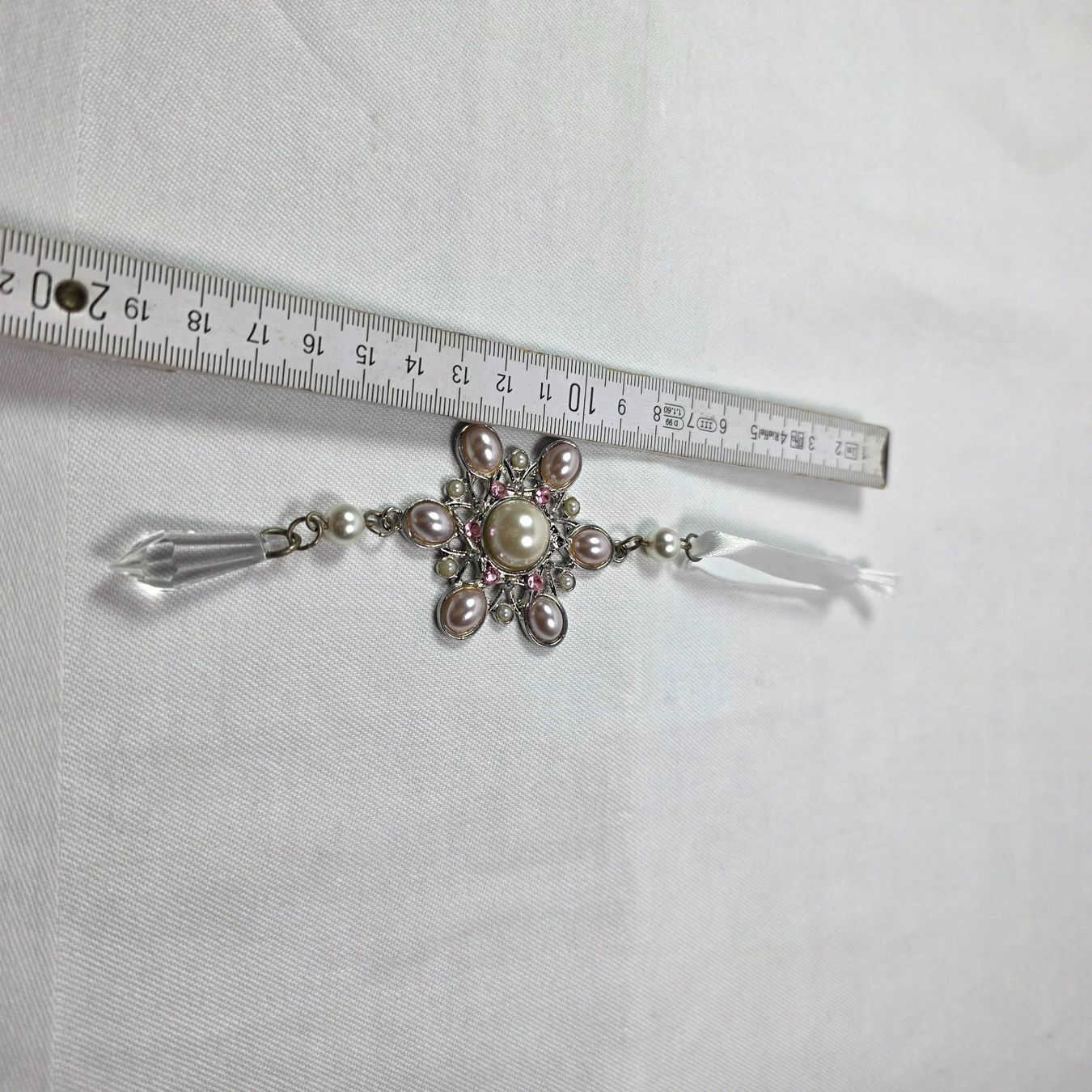 Tutte le decorazioni: Christbaumschmuck mit Perlen & Strass – elegant – Usato da Wald ZH venduto da Martin79 4