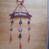 Weihnachtsdekoration für Haustüre