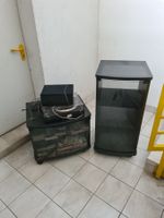 Meuble audio ou pour teler et étagère 2 pieces .
