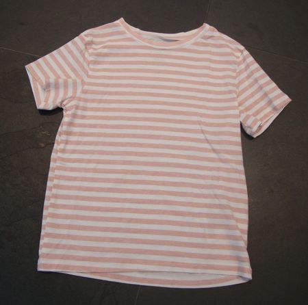 ++ H&M T-Shirt in weiss / rosa ++ Gr. 110 / 116 ++ NEU ++