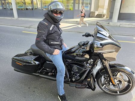 Held Motorradjacke XXL mit Rückenprotektor