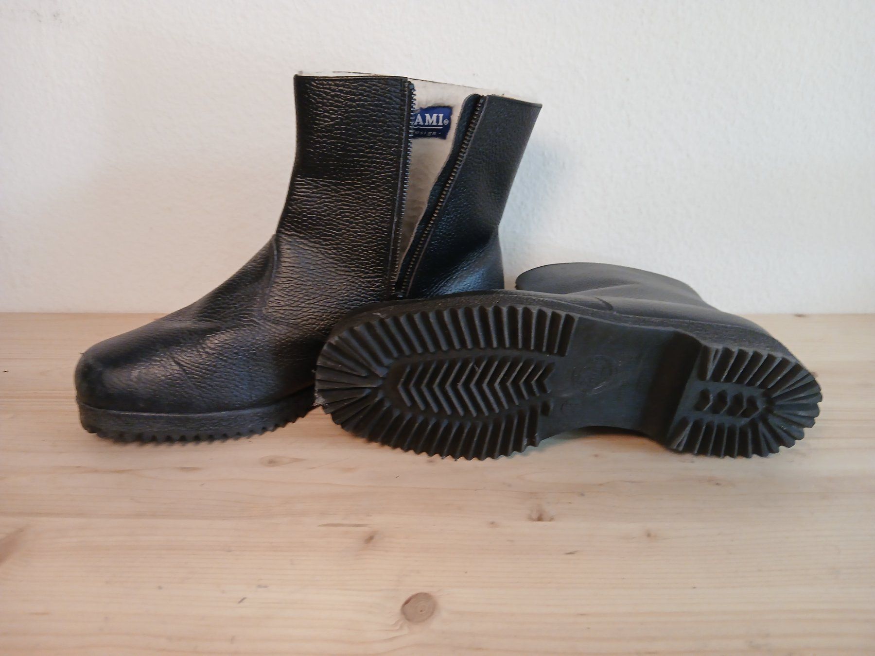 Scarpe da uomo: Corami Lederstiefel, Schwarz, 45 – Usato da Bern venduto da Gianmar93 1