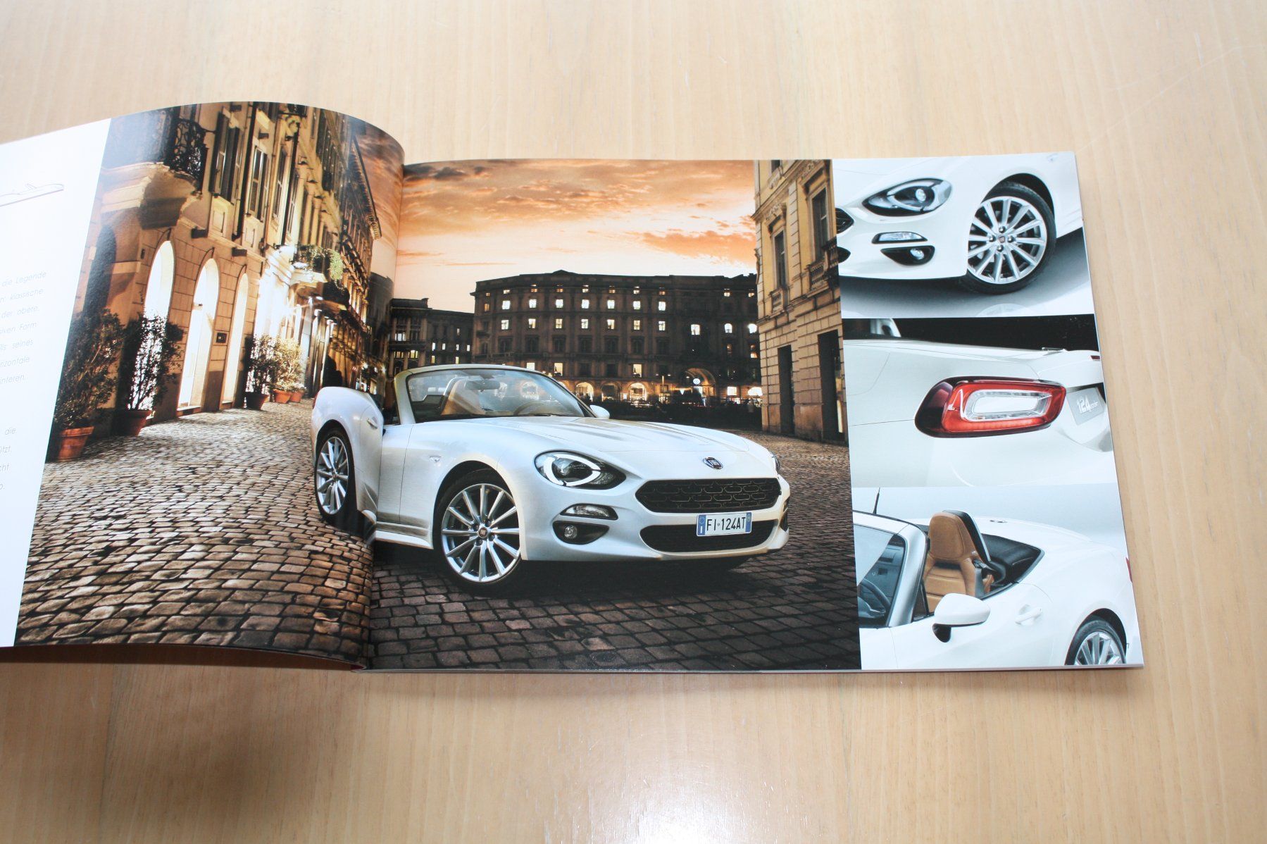 Fiat Documenti: Fiat 124 Spider Prestige Prospekt 11/2016 – Usato da Wikon venduto da erwin400 2
