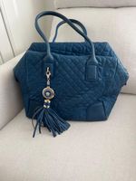 Gianni Versace Bag, Leather, Blue