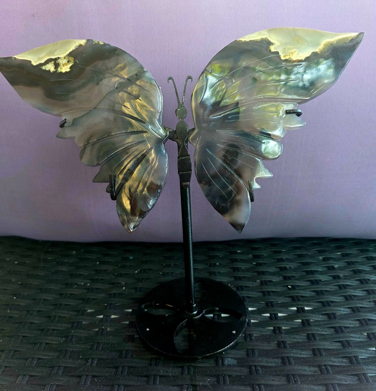 Minerali & Pietre curative: Vulkan Achat Schmetterling – Nuovo (secondo la descrizione) da Matzingen venduto da Shay_Crystalz 1