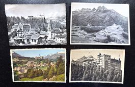 Sils-Maria Engadin - 4 cartes postales anciennes 1951