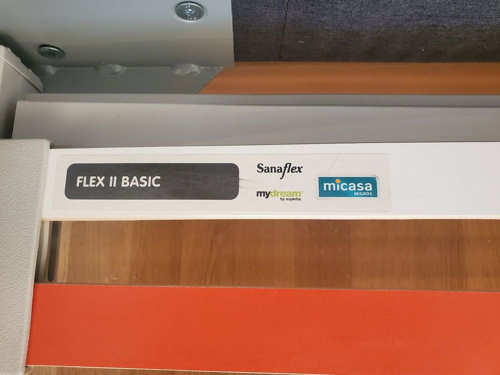 Micasa CARA Bett – Eiche mit Flex II Basic Lattenrost (Gebraucht) in ...