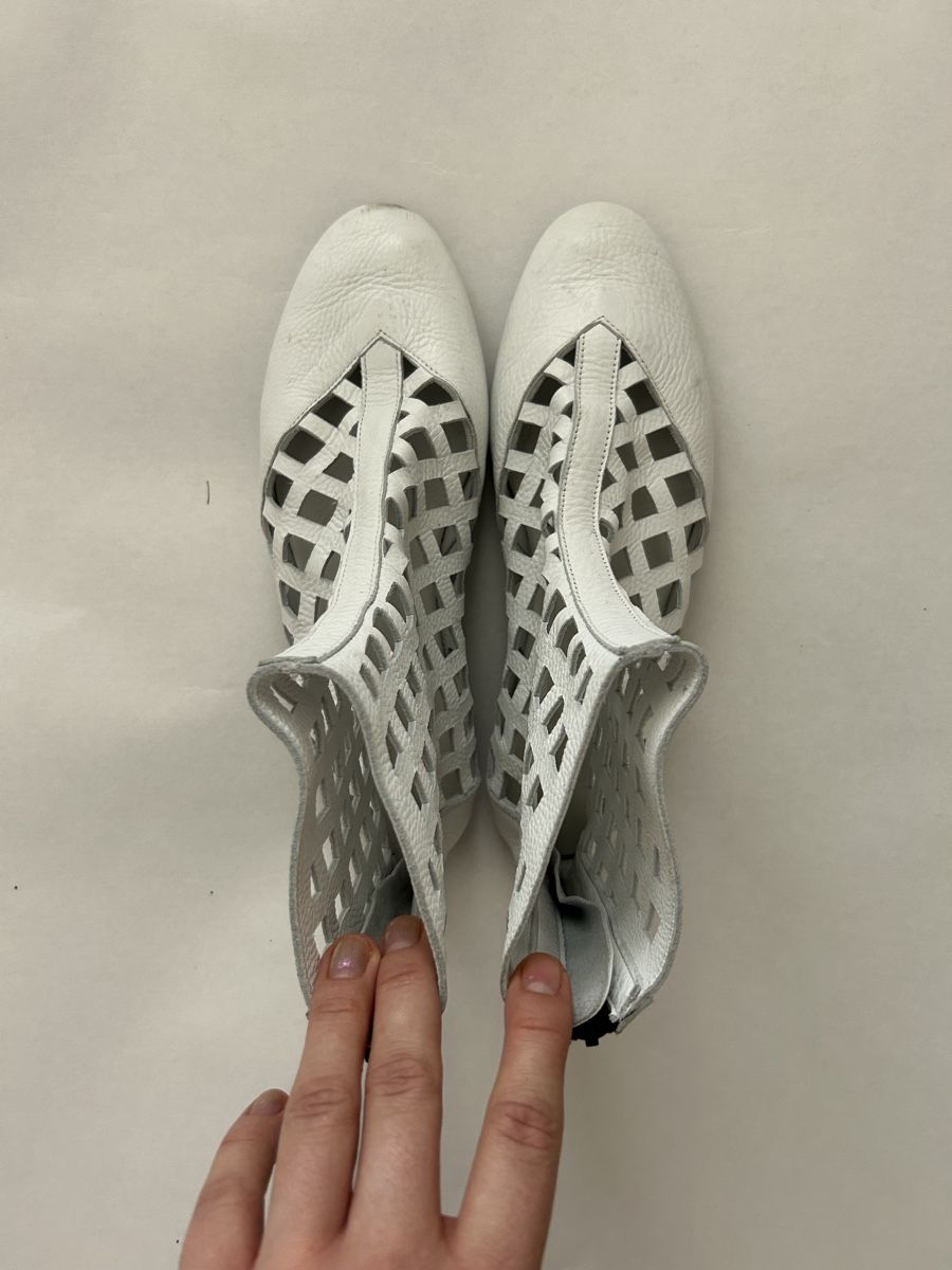 Chaussures femmes: Arche Lederschuhe weiss Gr. 40  – D'occasion à Oberentfelden par Klingm 3