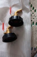 2x Adattatori Rubinetto Serbatoio IBC nuovi