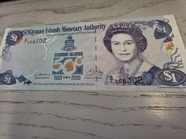 Cayman Islands 1 Dollar Banknote 2003 