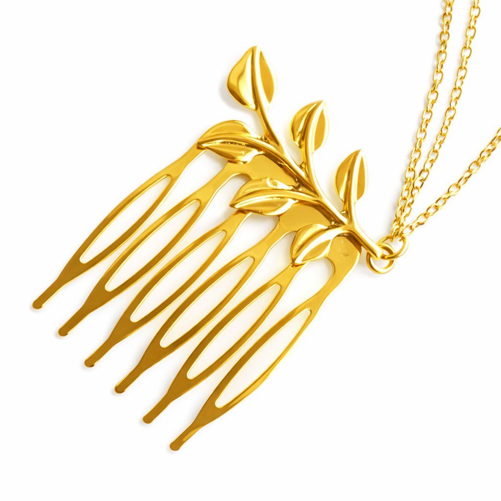 Accessori per capelli: Haarkamm Gold Blätter Design – Nuovo e nell'imballaggio originale da Fully venduto da VaneaSelection 2