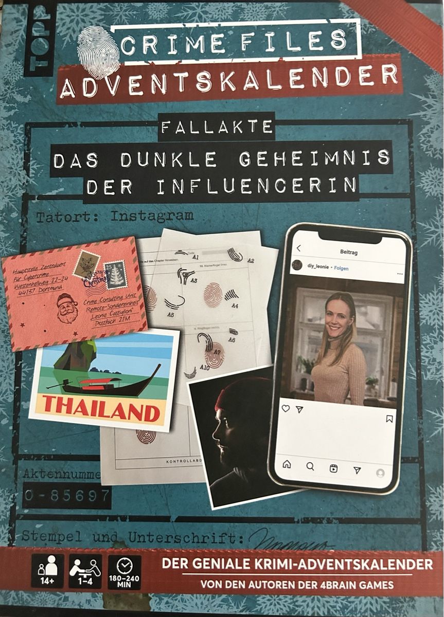 Giochi: Crime Files - Das dunkle Geheimnis der Influencerin – Usato da Rorschach venduto da fla_62jm