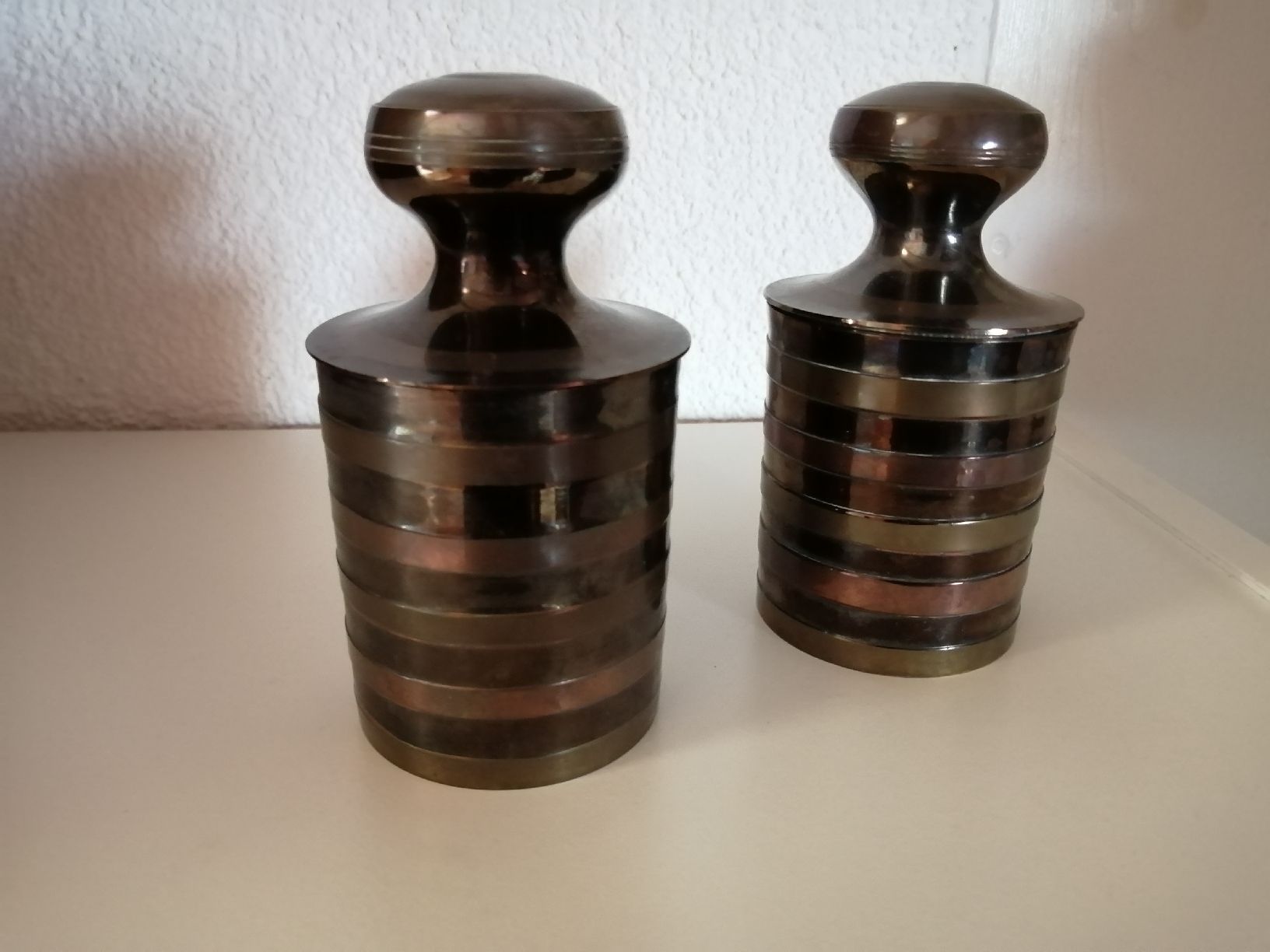Altro in Decorazioni & Accessori: Messing Dosen im Art Deco Stil – Usato da Nunningen venduto da silvermoon68 4
