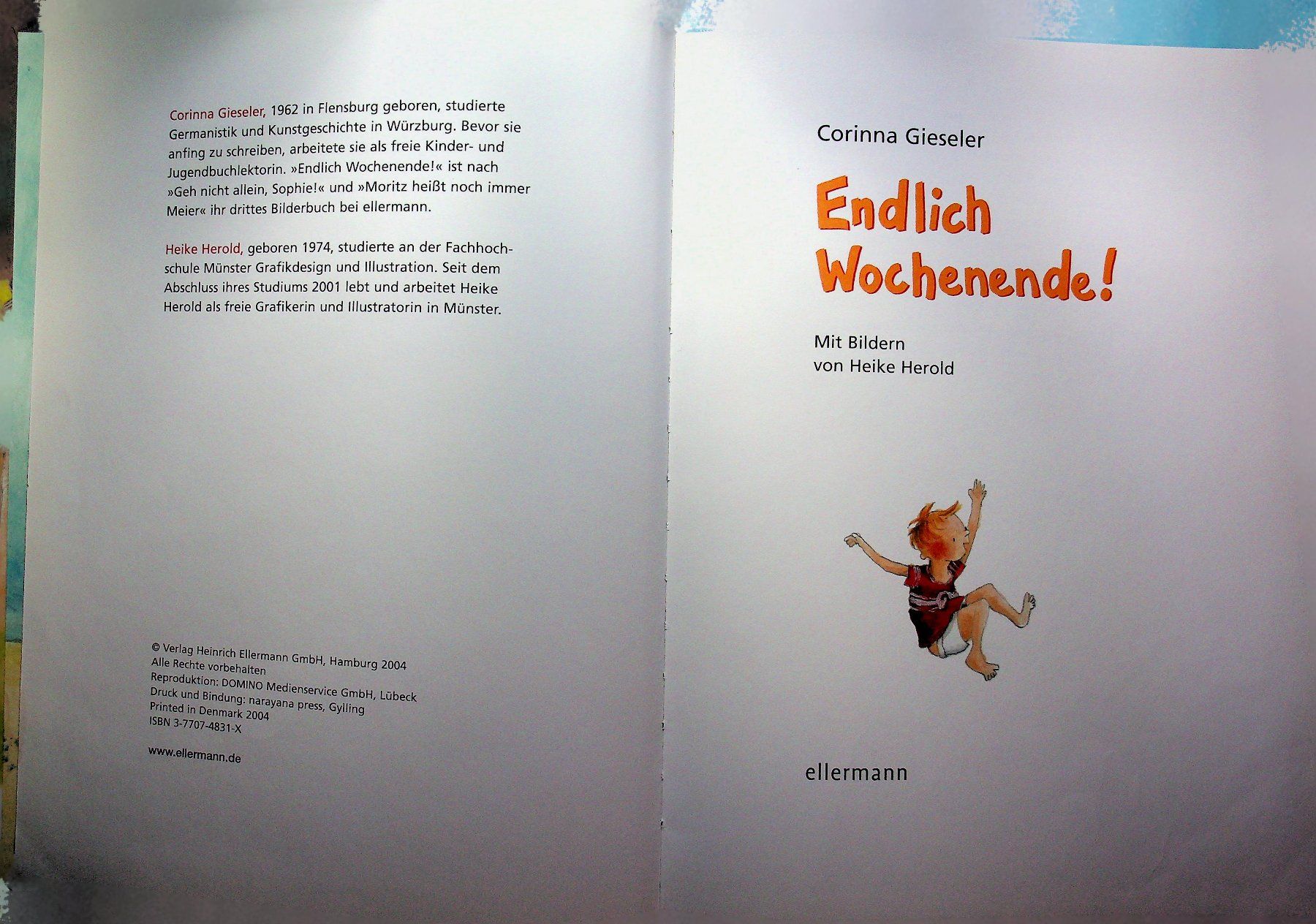 Libri: Corinna Gieseler Endlich Wochenende – Usato da Reitnau venduto da Zaomir 2