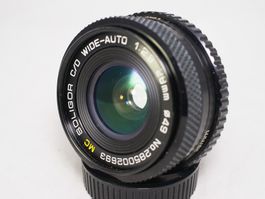 Weitwinkel Soligor C/D Wide auto MC 28mm f2.8 M42 Tokina #h1