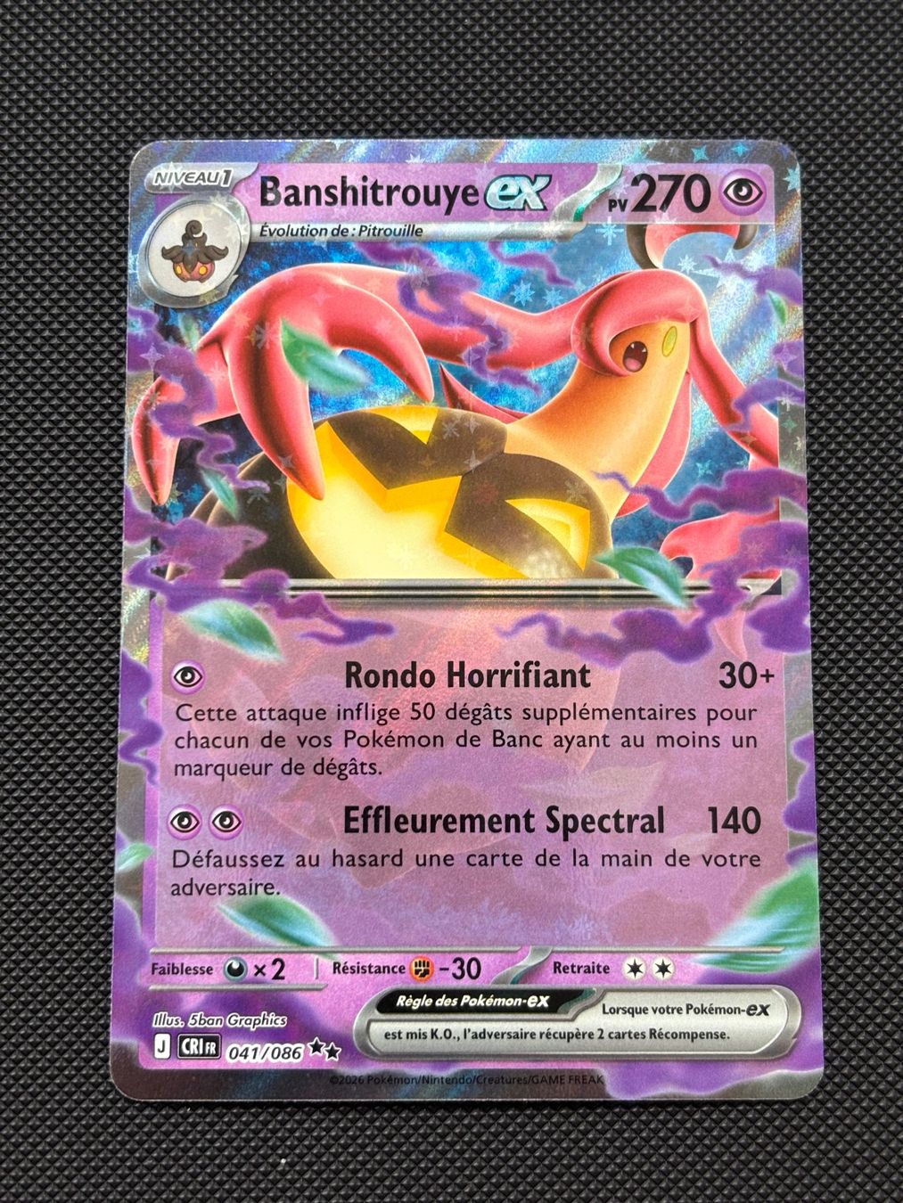 Pokémon Carte collezionabili: Fr - Banshitrouye Ex 041/086 - Pokémon – Nuovo (secondo la descrizione) da Neuchâtel venduto da caraadrynn 2