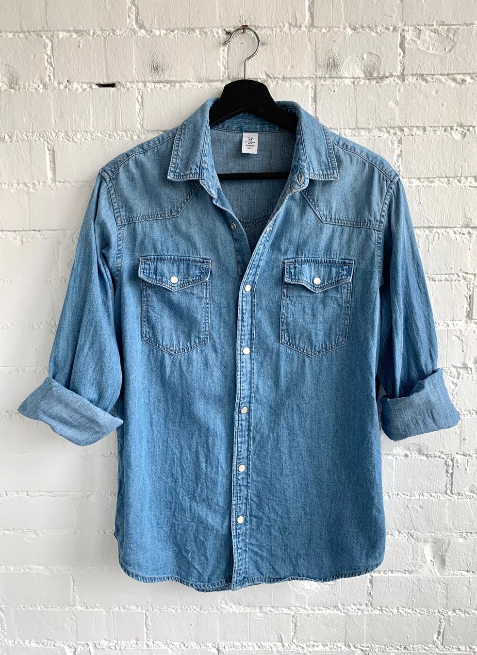 H&M Camicette: Cooles Denim-Hemd von H&M – Usato da Bern venduto da Fraeuleinhonig
