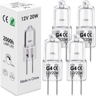 G4 12V 20W Halogen Glühbirne Leuchtmittel Dimmbar Warmweiß
