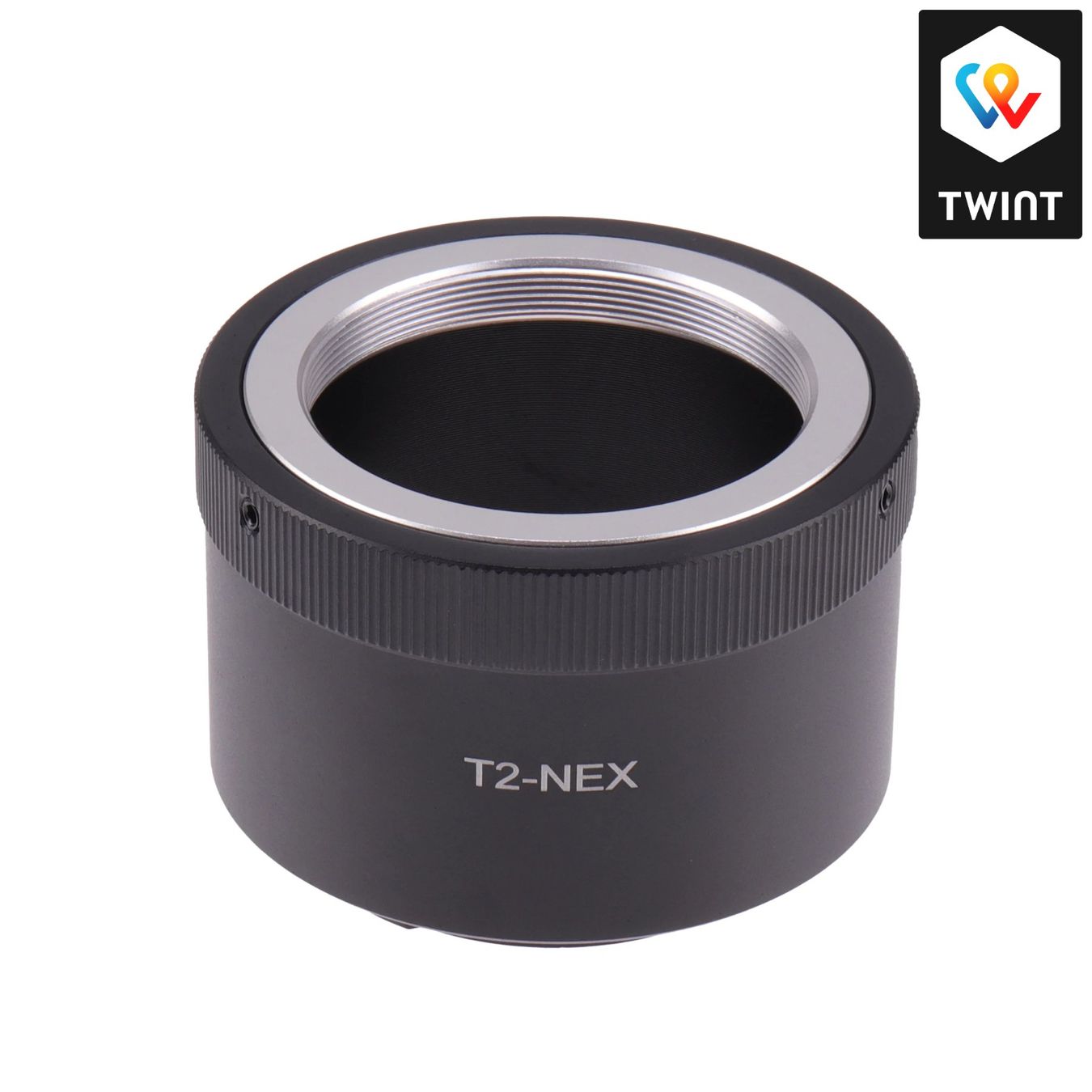Adattatori foto: Adaptateur objectif Sony NEX e-mount, objectif monture T2/T – Nuovo e nell'imballaggio originale da Saignelégier venduto da Photo-discount