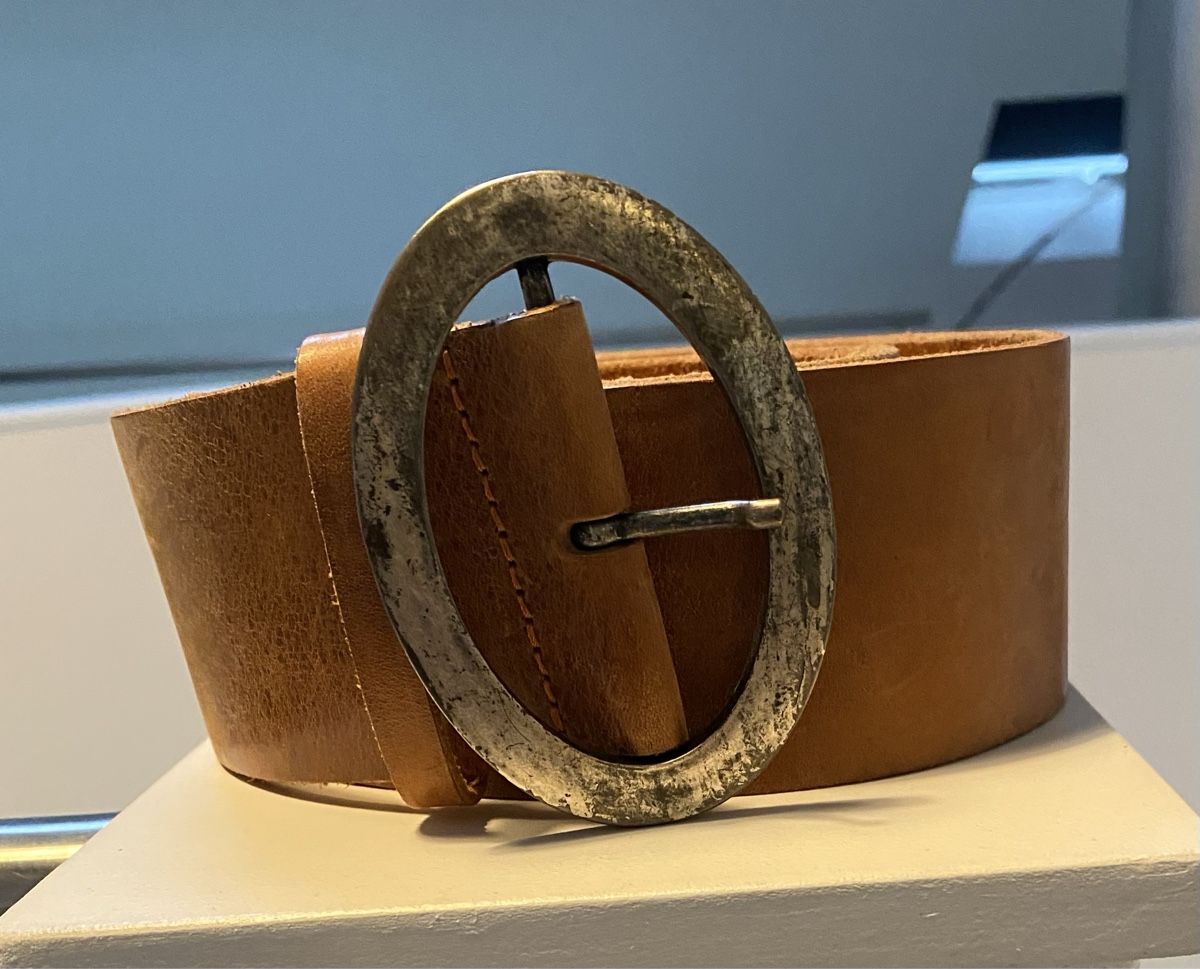Gürtel: Ceinture en cuir Simple. – Gebraucht aus Echallens von 1961zap