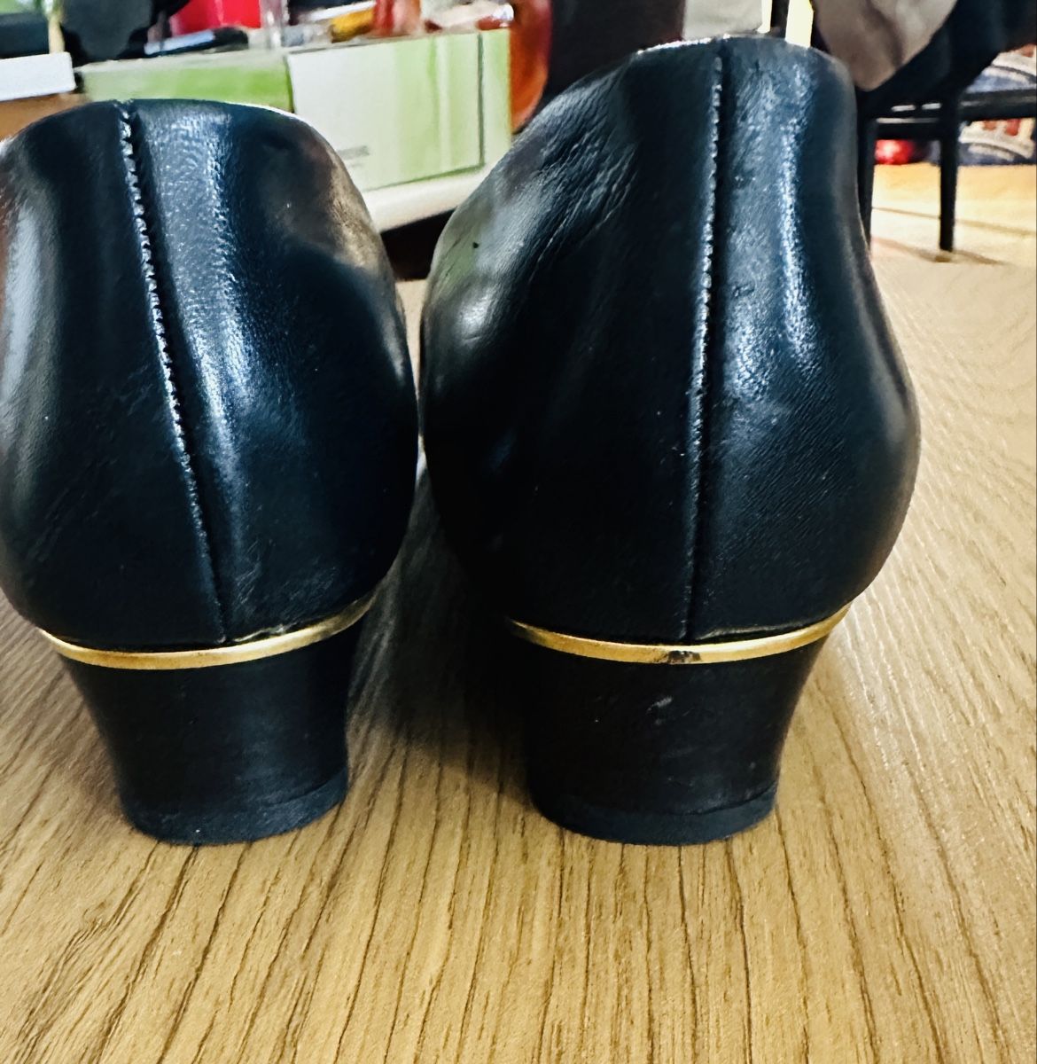 Damenschuhe: Klassische Semler Echtleder Pumps, schwarz, Grösse 39 – Gebraucht aus Menziken von cla_8qfq 3