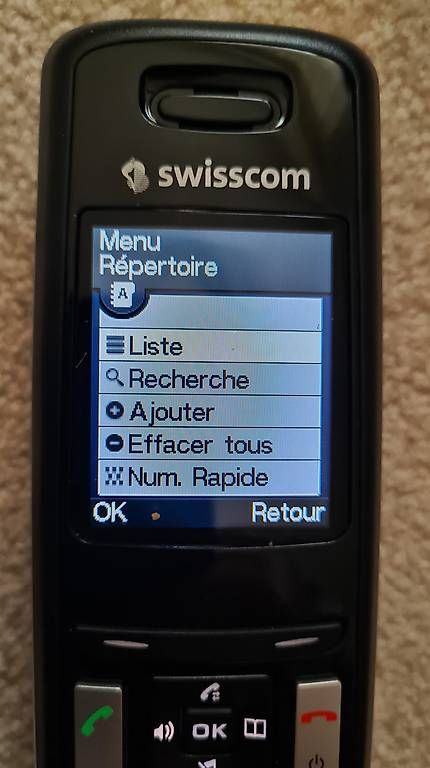 Telefoni: Swisscom téléphone DECT – Usato da Neuchâtel venduto da mjcr 4