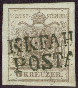 Alle Briefmarken: 1850/58 Alt-Österreich – Gebraucht aus Zürich von yago-rot
