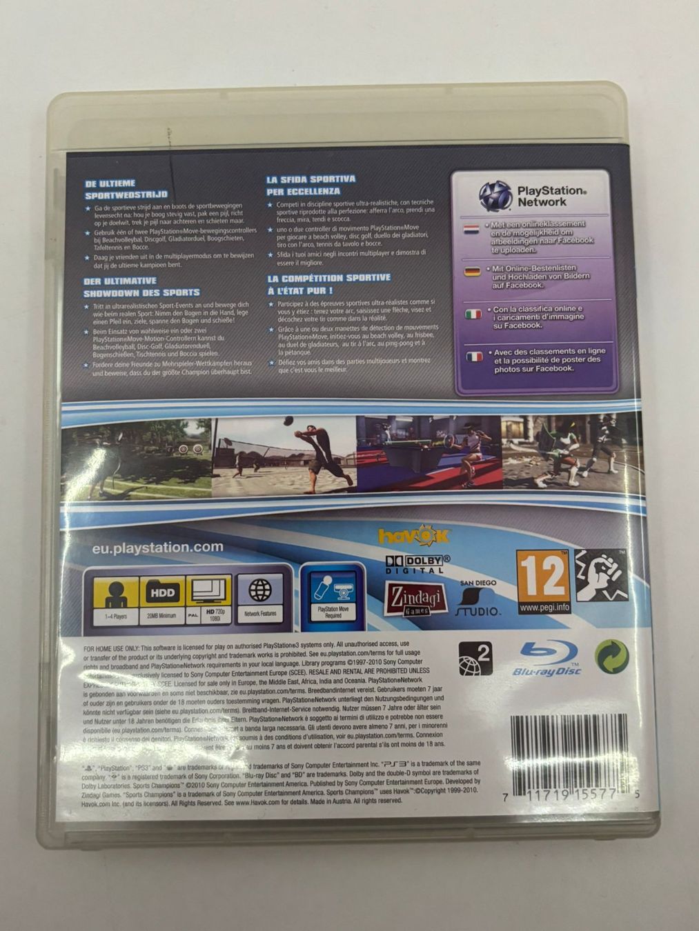 Giochi: Sports Champions (PS3) – Usato da Herisau venduto da Seyashop1 2