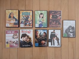 DVD Sammlung: Pocahontas, Mulan 1 & 2, Troja, A Star is Born