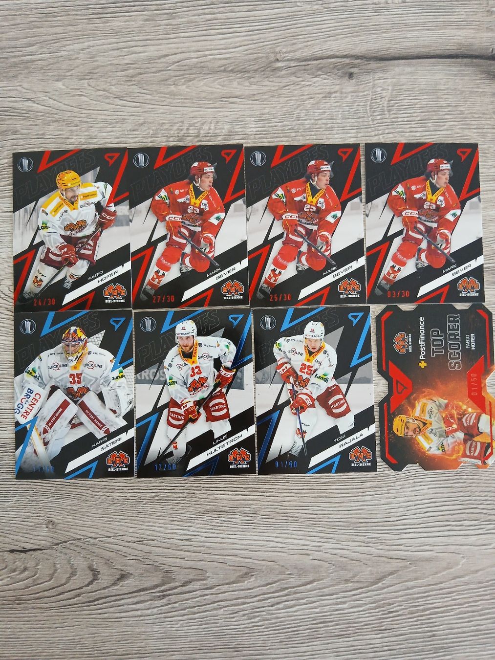 Sportzoo Sammelbilder & Trading cards: Diverse Biel Playoff Karten – Neu (gemäss Beschreibung) aus Düdingen von oliheimo92