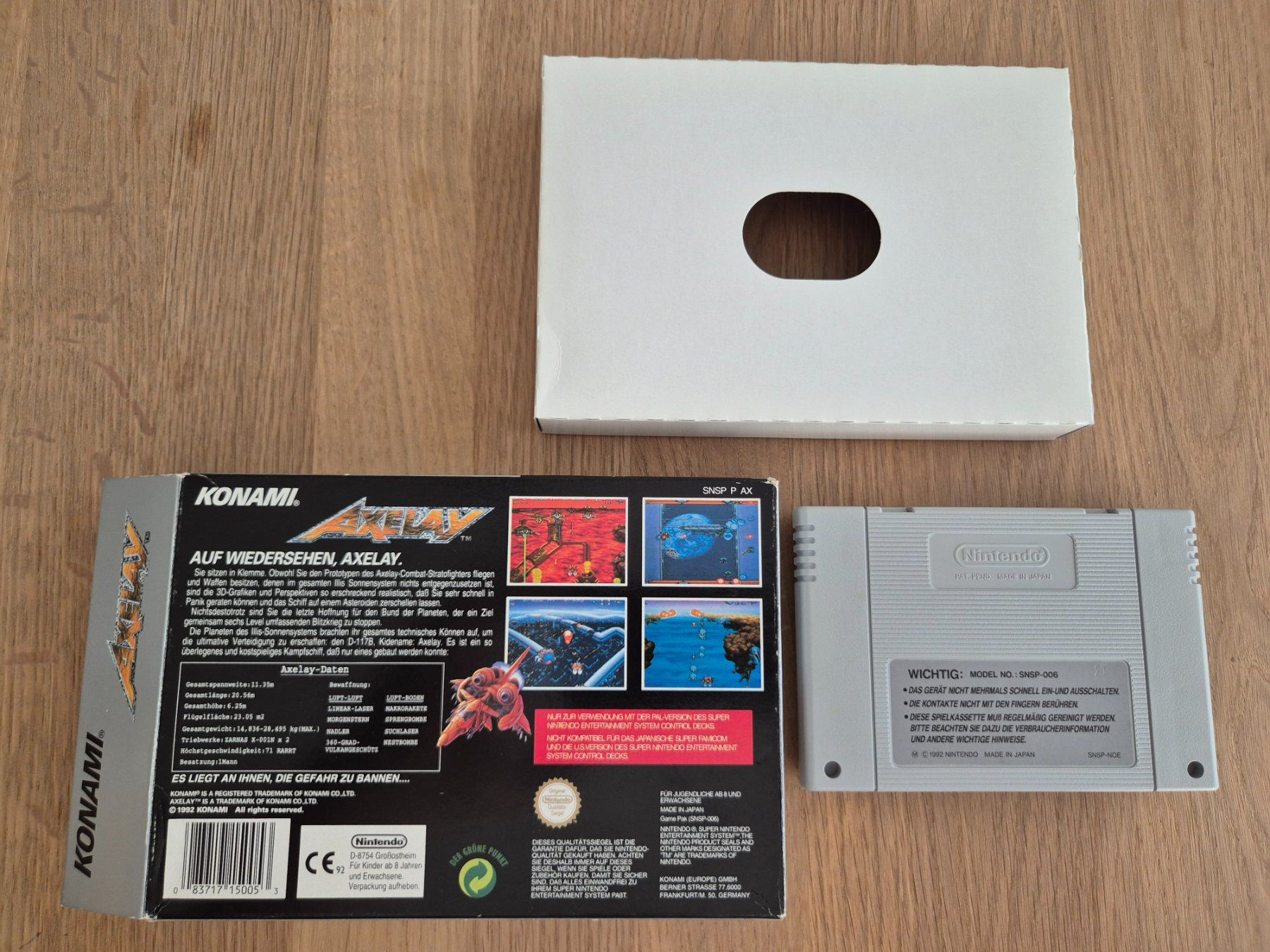 Nintendo Jeux: Axelay – D'occasion à Schneisingen par jordan60078 3