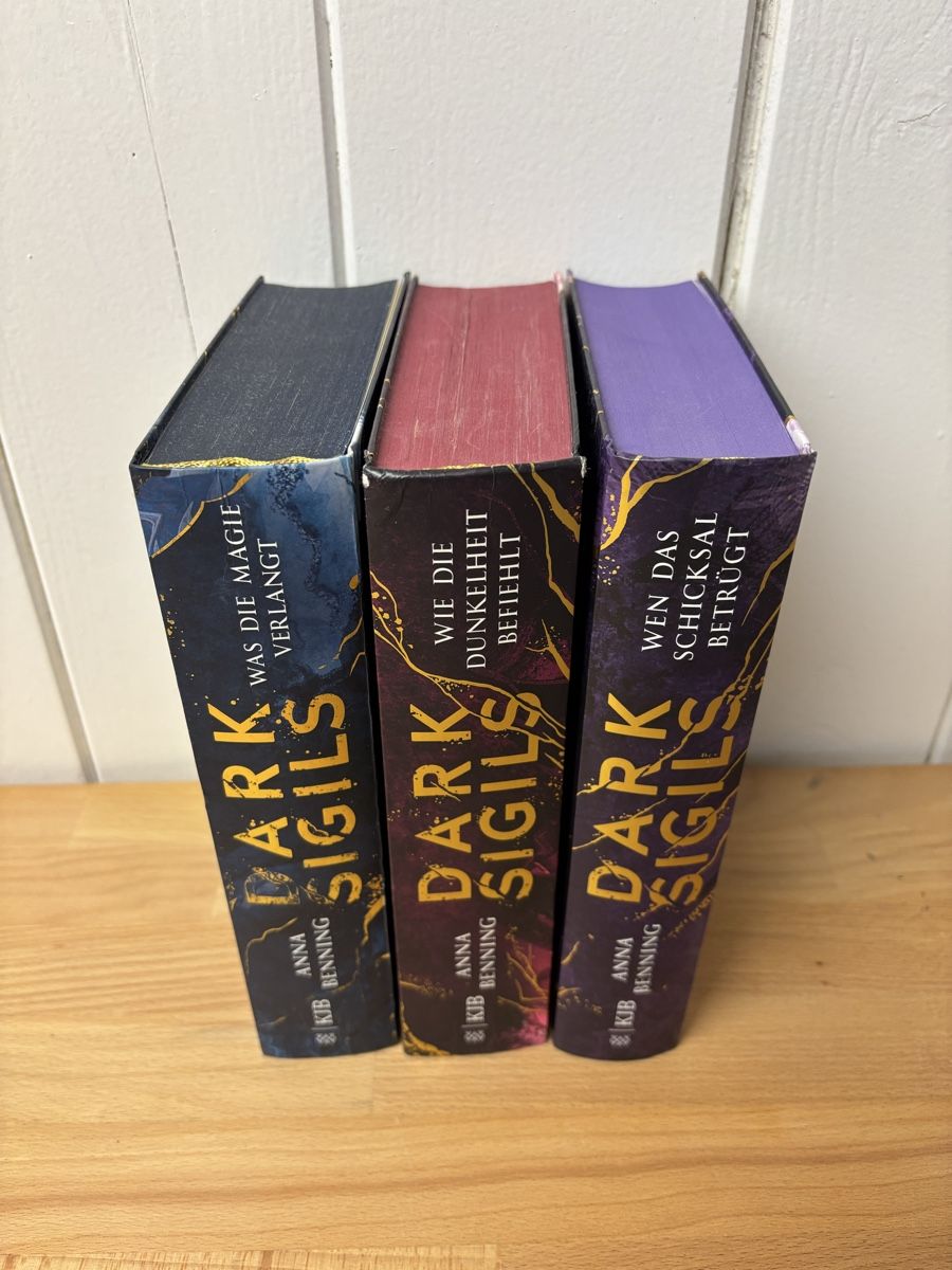 Bücher: Dark Sigils Trilogie von Anna Benning – Gebraucht aus Montlingen von ann_w6t2 2